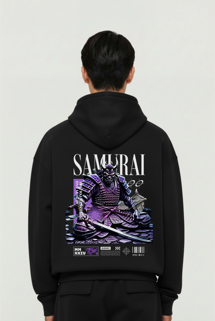 SAMURAI BUSHIDO OVERSIZED HOODIE