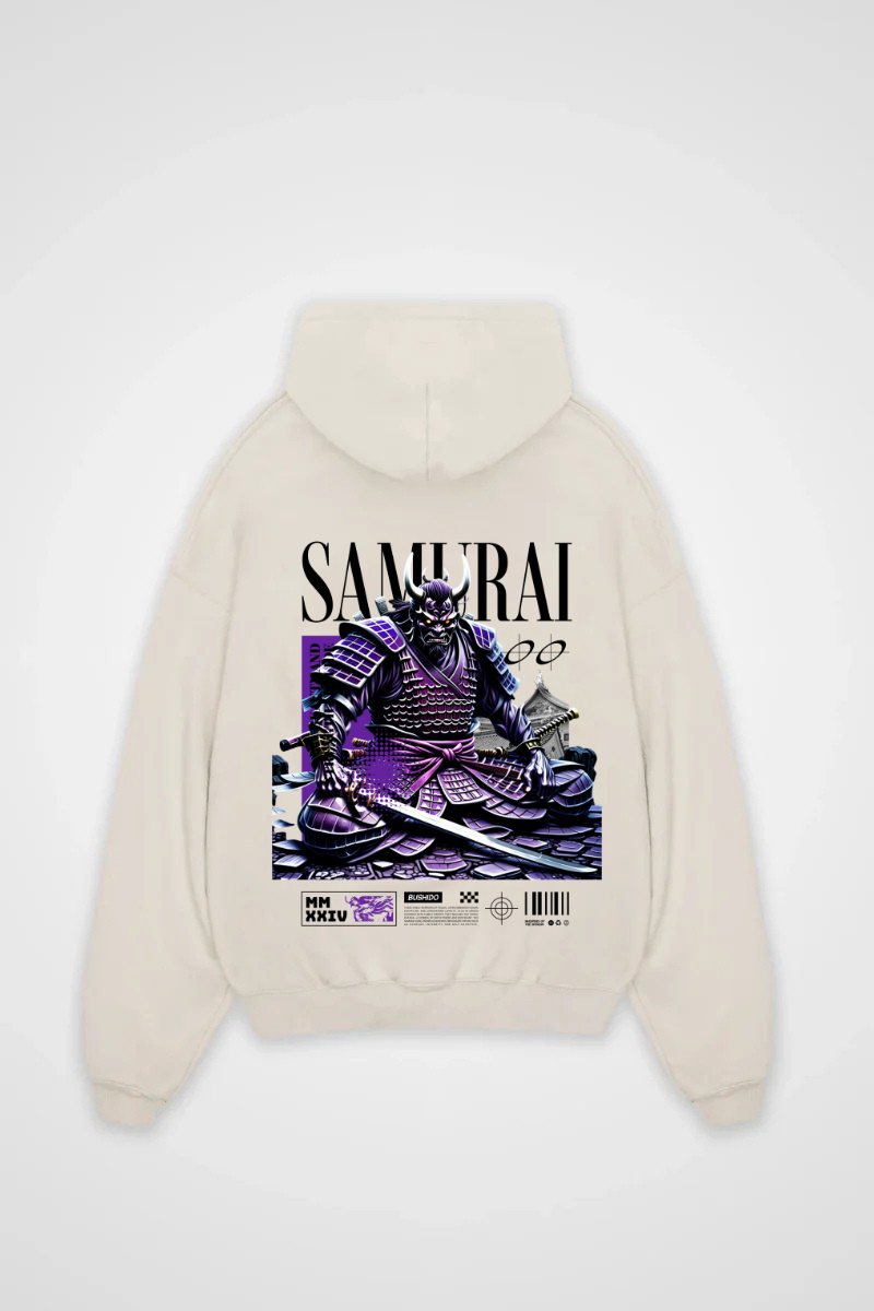 SAMURAI BUSHIDO OVERSIZED HOODIE