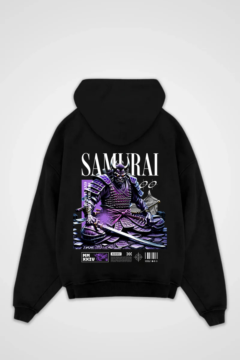 SAMURAI BUSHIDO OVERSIZED HOODIE