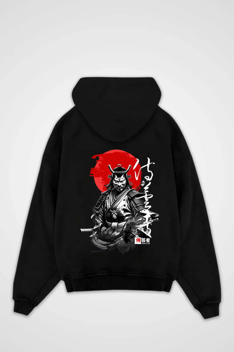 SAMURAI GEISHA OVERSIZED HOODIE