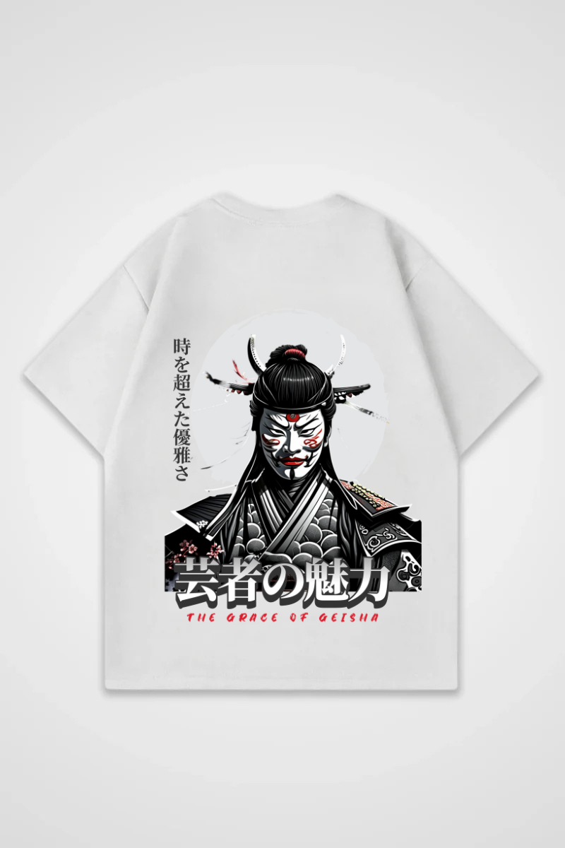 THE GRACE OF GEISHA OVERSIZED SHIRT