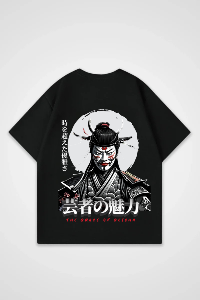 THE GRACE OF GEISHA OVERSIZED SHIRT