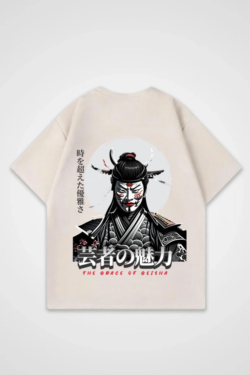THE GRACE OF GEISHA OVERSIZED SHIRT
