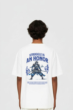 STRUGGLE IS AN HONOR OVERSIZED SHIRT